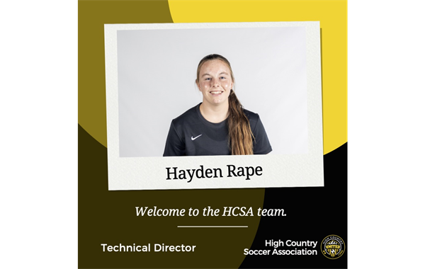 Welcome Hayden! 